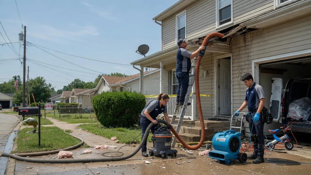 Water Damage Restoration in Bascom, OH near me